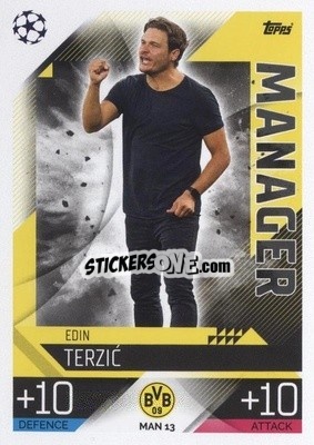 Cromo Edin Terzić - UEFA Champions League & Europa League 2022-2023. Match Attax Extra
 n. MAN13 - Topps