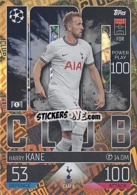Sticker Harry Kane - UEFA Champions League & Europa League 2022-2023. Match Attax Extra
 - Topps