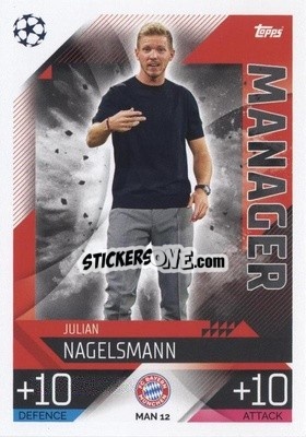 Sticker Julian Nagelsmann - UEFA Champions League & Europa League 2022-2023. Match Attax Extra
 - Topps