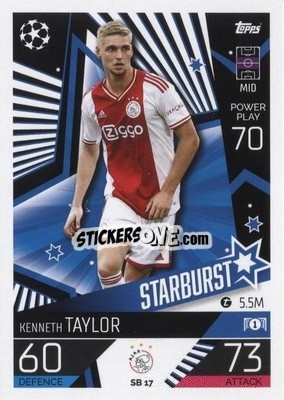 Sticker Kenneth Taylor - UEFA Champions League & Europa League 2022-2023. Match Attax Extra
 - Topps