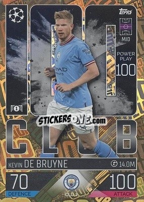 Cromo Kevin De Bruyne