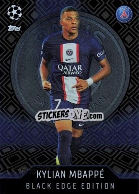 Sticker Kylian Mbappé - UEFA Champions League & Europa League 2022-2023. Match Attax Extra
 n. BC4 - Topps