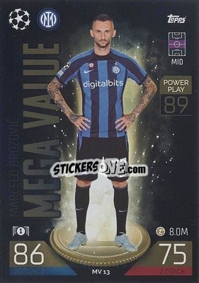 Sticker Marcelo Brozović - UEFA Champions League & Europa League 2022-2023. Match Attax Extra
 - Topps