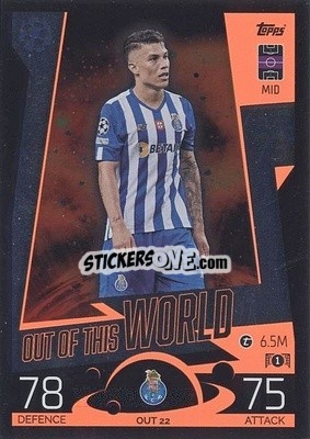 Figurina Matheus Uribe - UEFA Champions League & Europa League 2022-2023. Match Attax Extra
 n. OUT22 - Topps