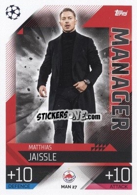 Sticker Matthias Jaissle - UEFA Champions League & Europa League 2022-2023. Match Attax Extra
 n. MAN27 - Topps