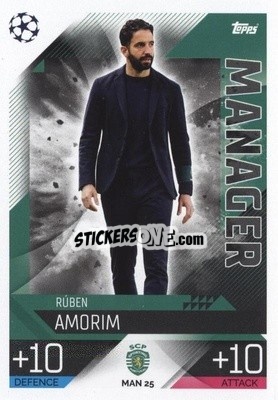 Sticker Rúben Amorim - UEFA Champions League & Europa League 2022-2023. Match Attax Extra
 n. MAN25 - Topps