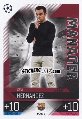 Sticker Xavi Hernández - UEFA Champions League & Europa League 2022-2023. Match Attax Extra
 - Topps