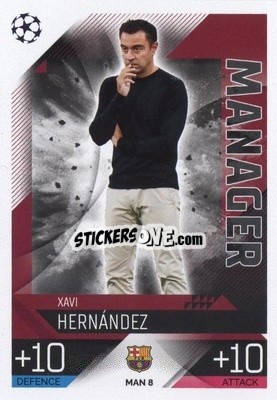 Figurina Xavi Hernández - UEFA Champions League & Europa League 2022-2023. Match Attax Extra
 - Topps