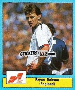 Sticker Bryan Robson - Euro 1988
 n. 27 - MATCH