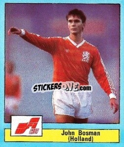 Sticker John Bosman - Euro 1988
 n. 9 - MATCH