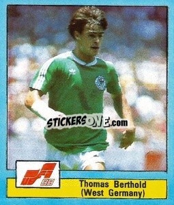 Sticker Thomas Berthold - Euro 1988
 - MATCH