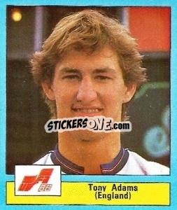 Sticker Tony Adams - Euro 1988
 - MATCH