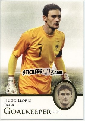 Sticker Hugo Lloris - World Football UNIQUE 2013 n. 4p - Futera