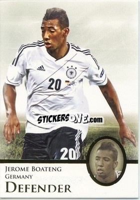 Sticker Jérôme Boateng - World Football UNIQUE 2013 n. 14p - Futera