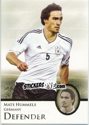 Sticker Mats Hummels - World Football UNIQUE 2013 - Futera
