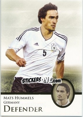 Sticker Mats Hummels - World Football UNIQUE 2013 n. 17 - Futera