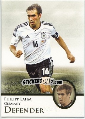 Sticker Philipp Lahm - World Football UNIQUE 2013 n. 20 - Futera