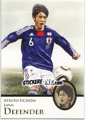 Sticker Atsuto Uchida - World Football UNIQUE 2013 n. 29 - Futera