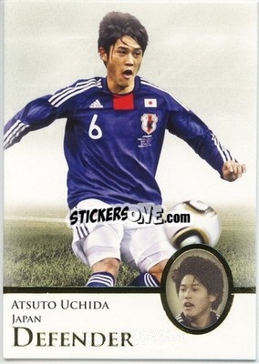 Sticker Atsuto Uchida - World Football UNIQUE 2013 n. 29p - Futera