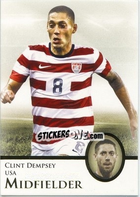 Sticker Clint Dempsey - World Football UNIQUE 2013 n. 34 - Futera