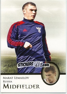 Sticker Marat Izmailov - World Football UNIQUE 2013 - Futera