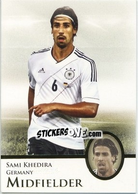 Sticker Sami Khedira - World Football UNIQUE 2013 n. 44 - Futera