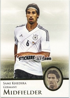 Sticker Sami Khedira - World Football UNIQUE 2013 n. 44p - Futera