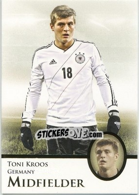 Cromo Toni Kroos - World Football UNIQUE 2013 - Futera