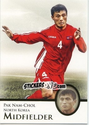 Cromo Pak Nam-Chol - World Football UNIQUE 2013 - Futera
