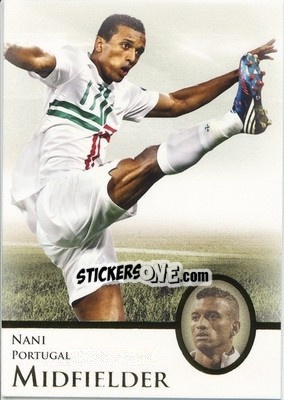 Figurina Nani - World Football UNIQUE 2013 - Futera