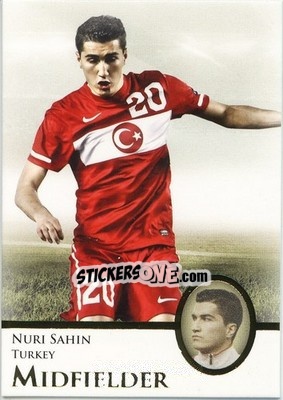 Sticker Nuri Sahin - World Football UNIQUE 2013 - Futera