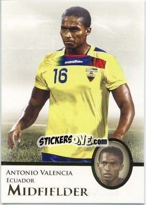 Cromo Antonio Valencia