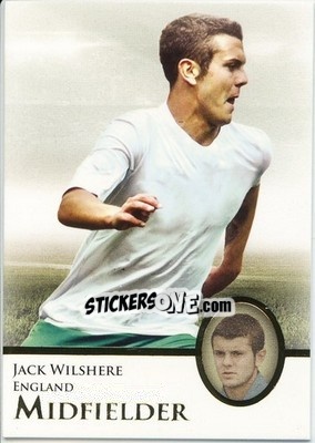 Cromo Jack Wilshere - World Football UNIQUE 2013 - Futera