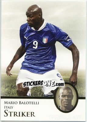 Sticker Mario Balotelli - World Football UNIQUE 2013 - Futera