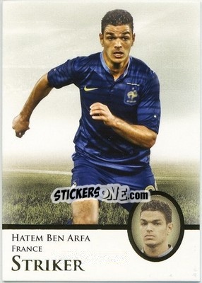 Sticker Hatem Ben Arfa - World Football UNIQUE 2013 - Futera