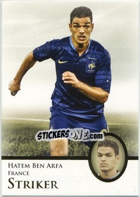 Sticker Hatem Ben Arfa - World Football UNIQUE 2013 n. 65 - Futera