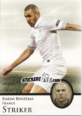 Sticker Karim Benzema - World Football UNIQUE 2013 n. 66 - Futera