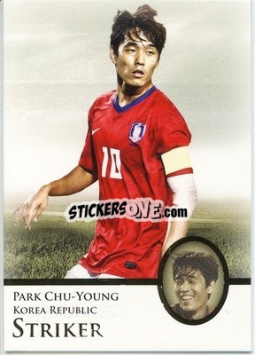 Sticker Park Chu-Young - World Football UNIQUE 2013 n. 70p - Futera