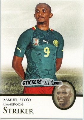 Sticker Samuel Eto'o - World Football UNIQUE 2013 n. 75 - Futera