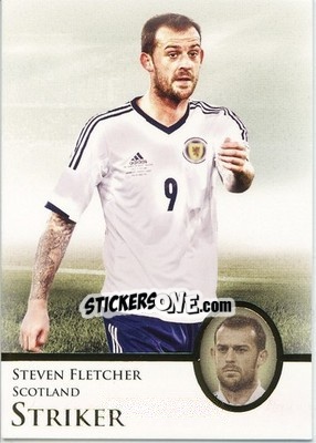 Figurina Steven Fletcher - World Football UNIQUE 2013 - Futera