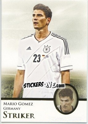 Sticker Mario Gomez - World Football UNIQUE 2013 - Futera