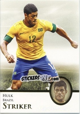 Figurina Hulk - World Football UNIQUE 2013 - Futera