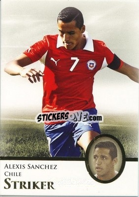 Sticker Alexis Sanchez - World Football UNIQUE 2013 n. 88p - Futera
