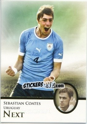 Sticker Sebastian Coates - World Football UNIQUE 2013 n. 91 - Futera