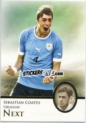 Sticker Sebastian Coates - World Football UNIQUE 2013 n. 91p - Futera