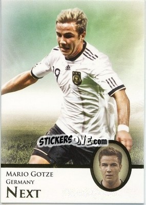 Sticker Mario Gotze - World Football UNIQUE 2013 - Futera