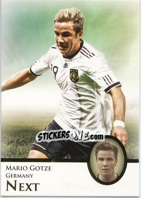 Sticker Mario Gotze - World Football UNIQUE 2013 n. 93 - Futera