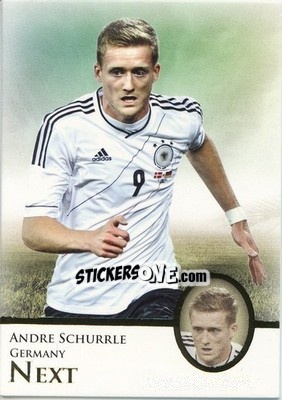 Sticker Andre Schurrle - World Football UNIQUE 2013 - Futera