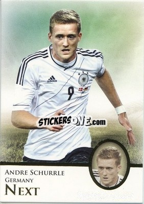 Sticker Andre Schurrle - World Football UNIQUE 2013 n. 97p - Futera
