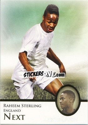 Sticker Raheem Sterling - World Football UNIQUE 2013 n. 98p - Futera
